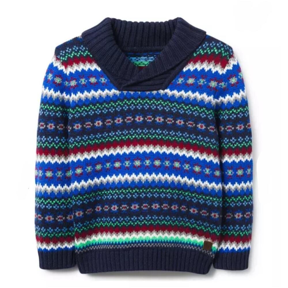 new Janie And jack shawl boys sweater 2T